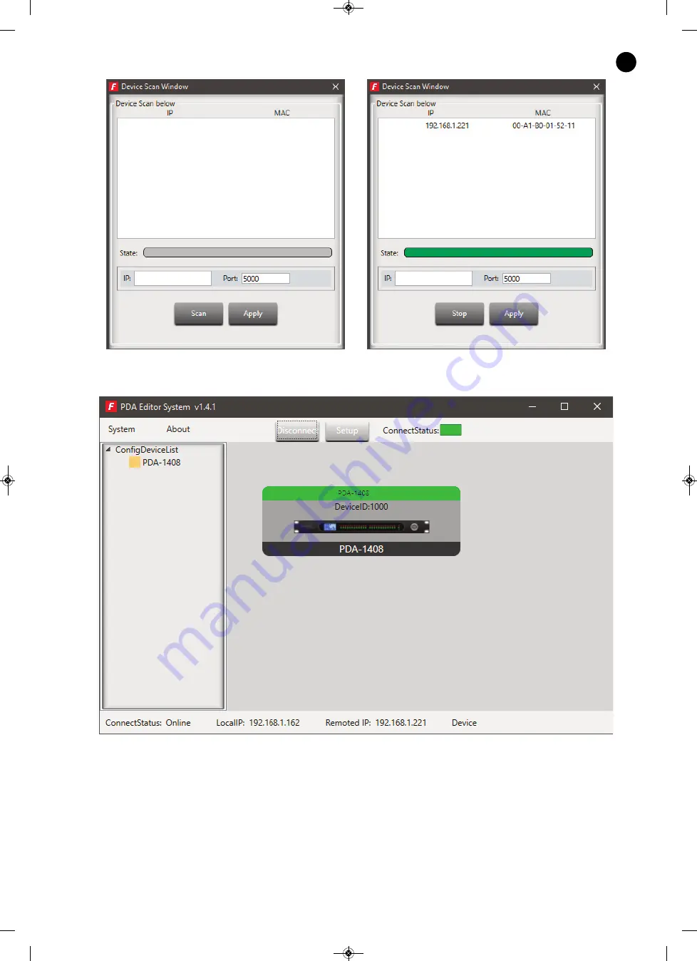 FONESTAR PDA-1408 Instruction Manual Download Page 7