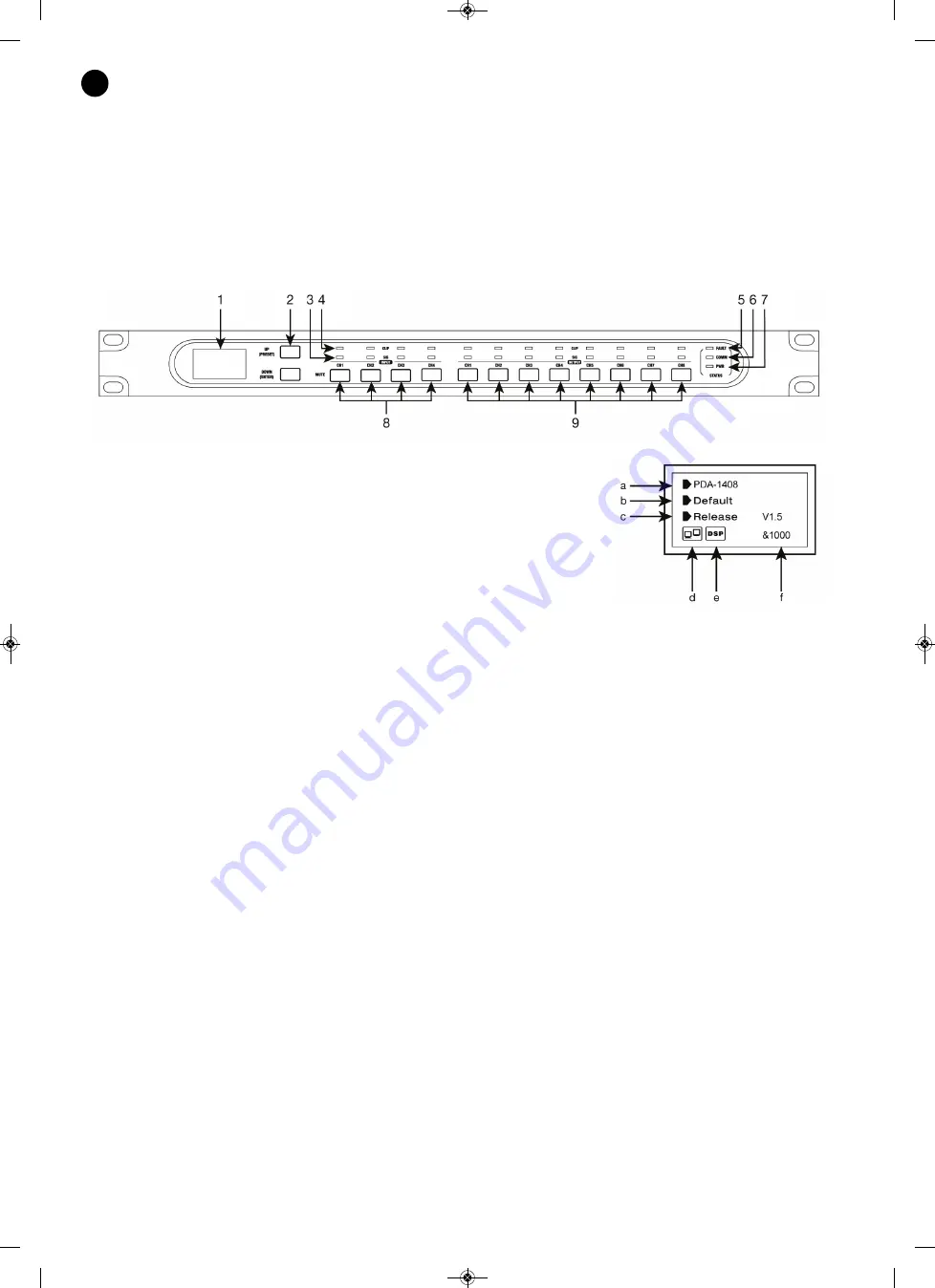 FONESTAR PDA-1408 Instruction Manual Download Page 28