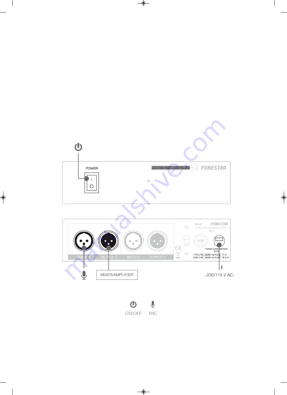 FONESTAR PH-3 Скачать руководство пользователя страница 2