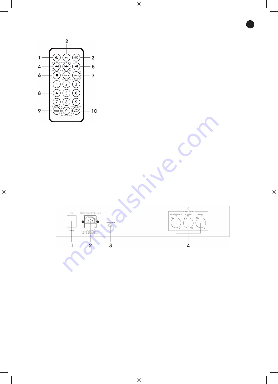 FONESTAR SMA-208RUB Instruction Manual Download Page 7