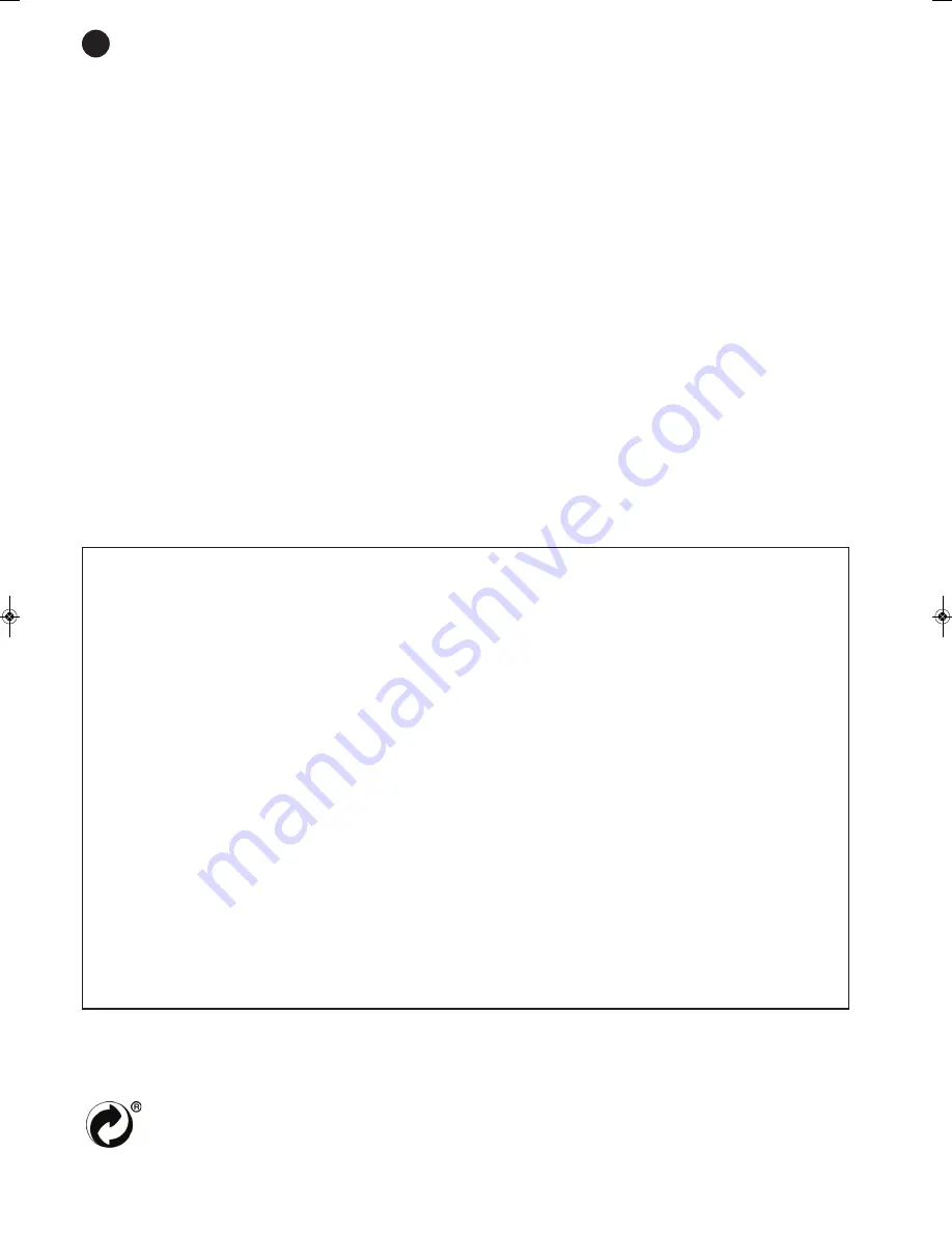 FONESTAR WM-40 Instruction Manual Download Page 10