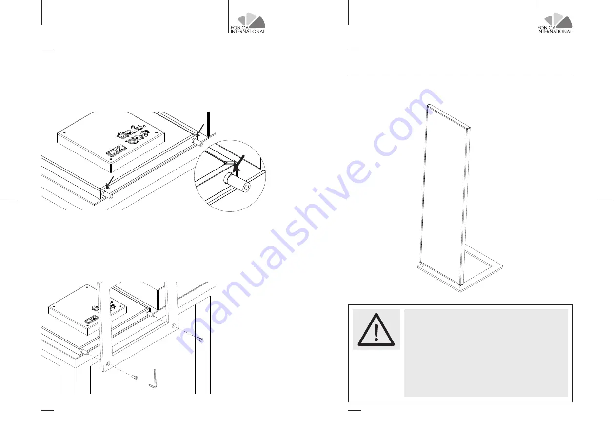 FONICA INTERNATIONAL FLAG Installation & Use Manual Download Page 8