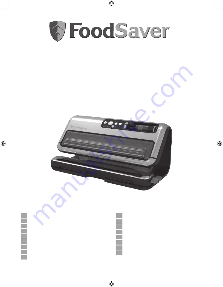 FoodSaver FFS006X User Instructions Download Page 1