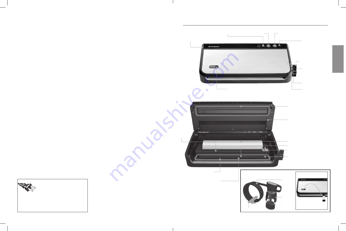 FoodSaver FM2900 Series Owner'S Manual Download Page 3