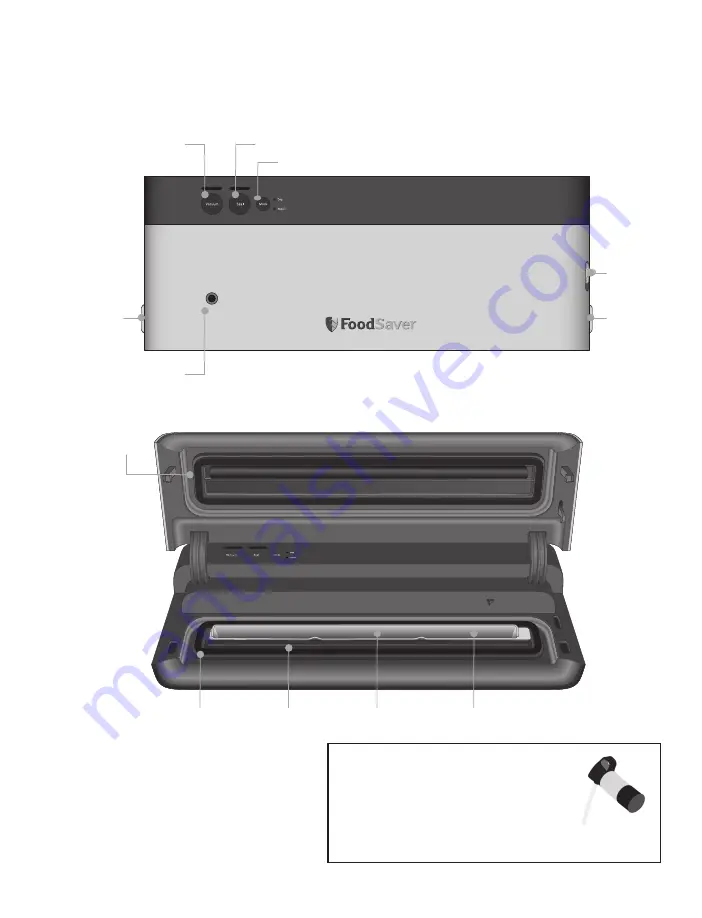 FoodSaver VS1500 Series User Manual Download Page 6