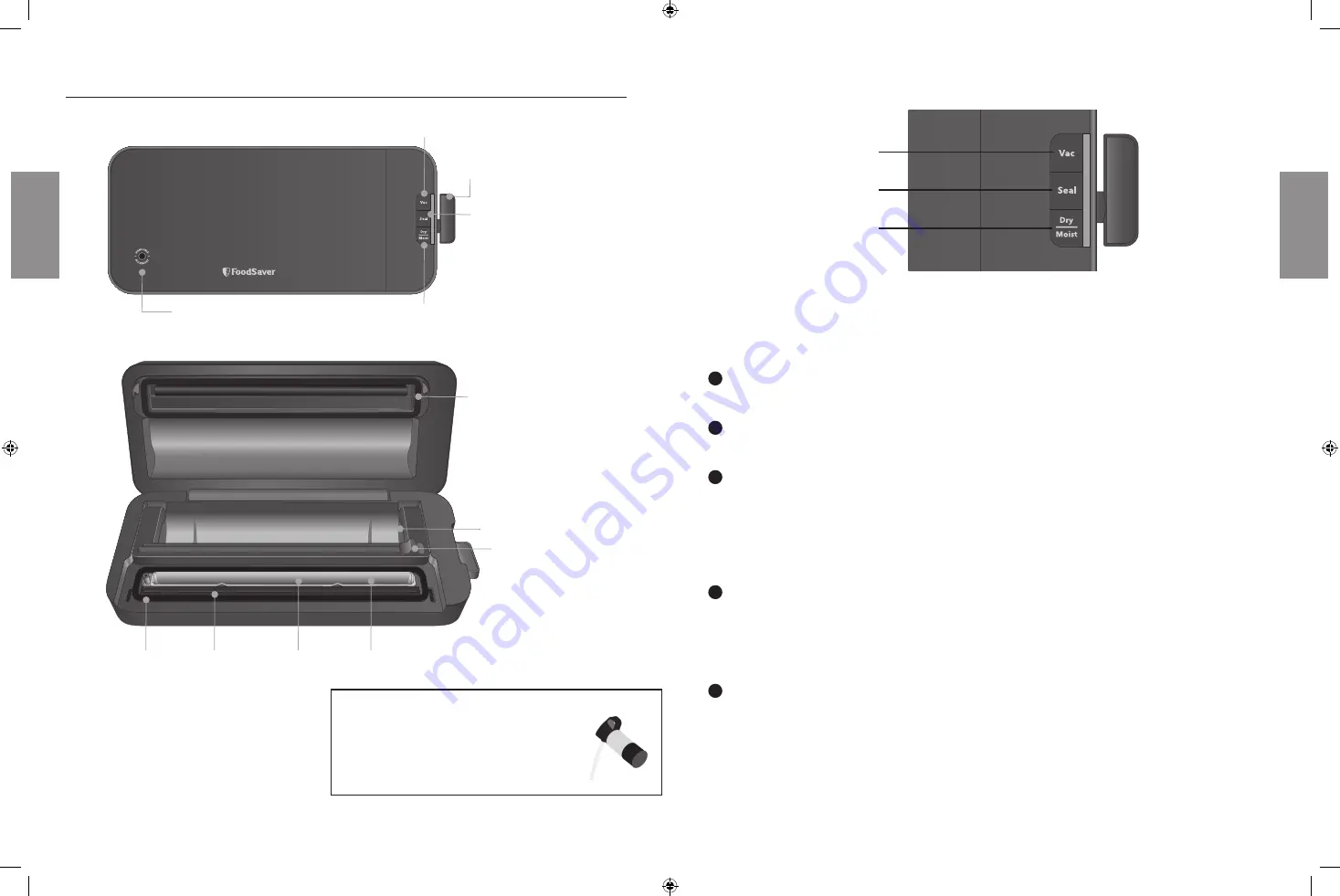 FoodSaver VS2100 Series Owner'S Manual Download Page 27