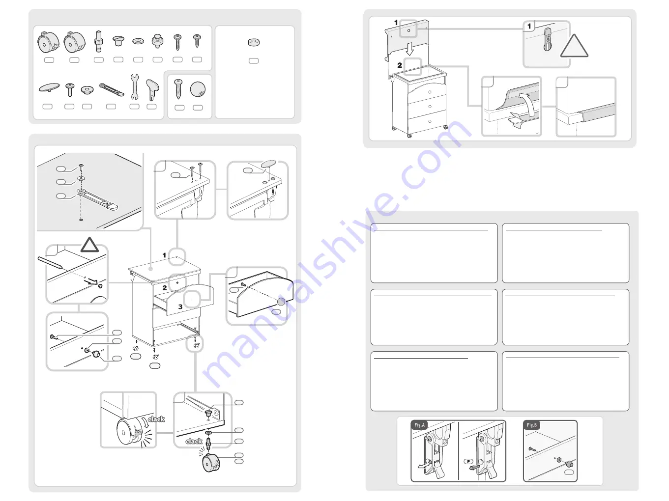 Foppapedretti Amy naturale Instructions For Assembly And Use Download Page 2