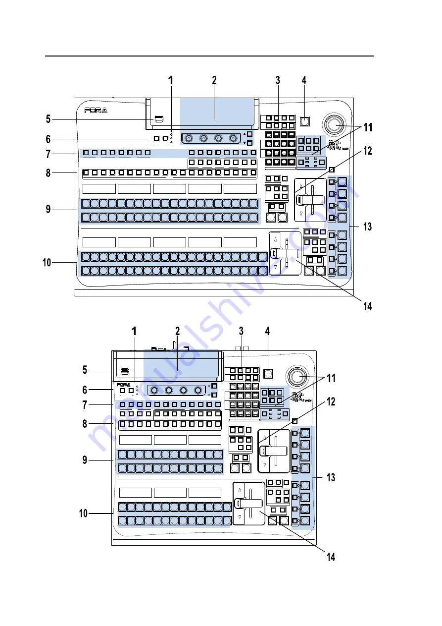 FOR-A HVS-390HS Operation Manual Download Page 20