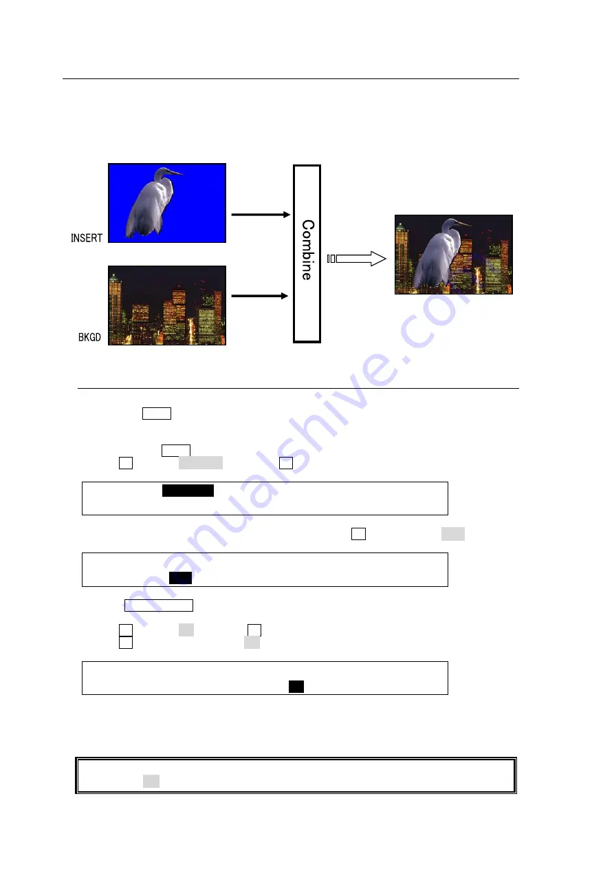 FOR-A HVS-390HS Operation Manual Download Page 102