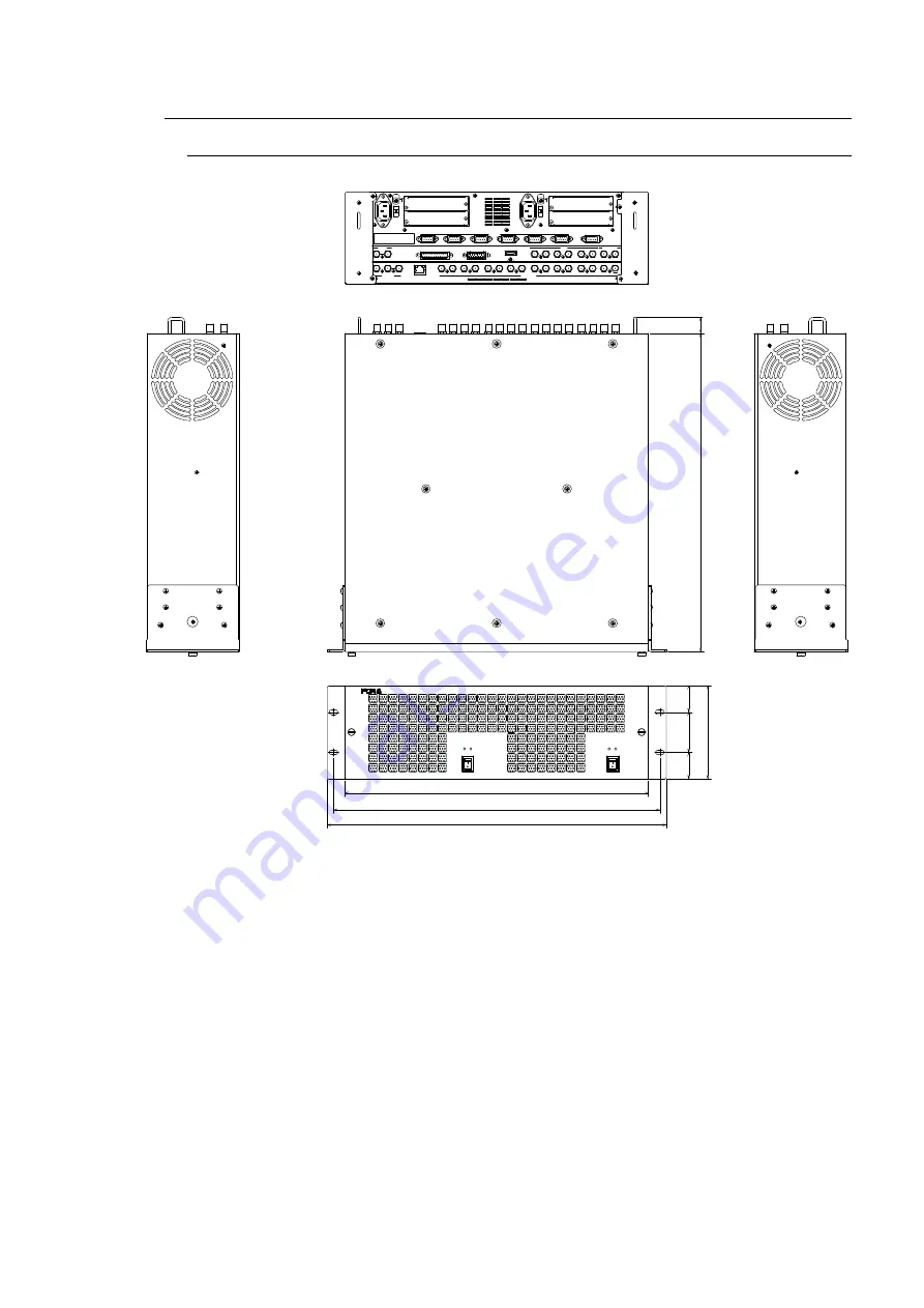 FOR-A HVS-390HS Operation Manual Download Page 257