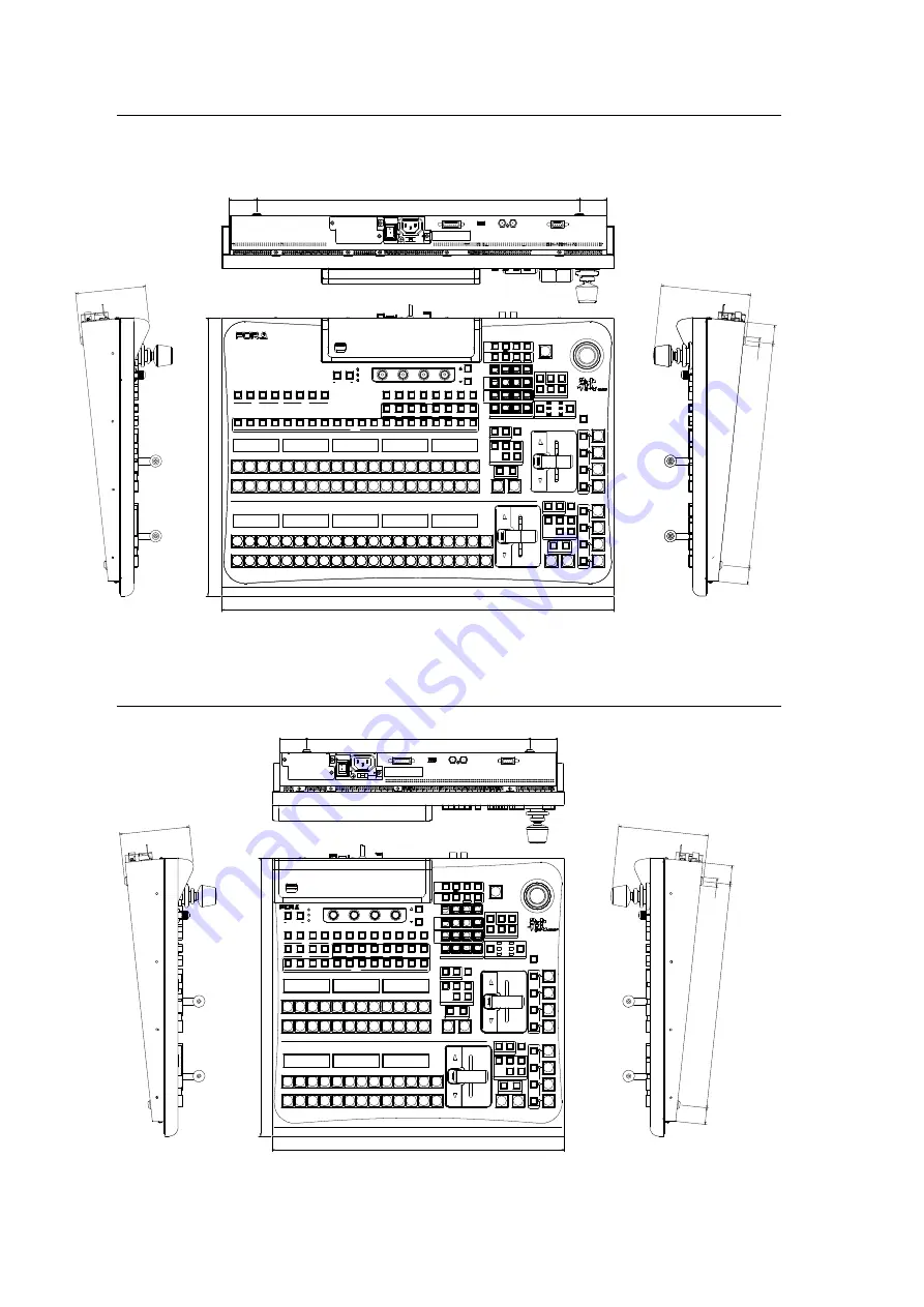 FOR-A HVS-390HS Operation Manual Download Page 258