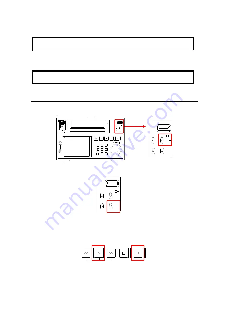 FOR-A LTR-200HS7 Operation Manual Download Page 21