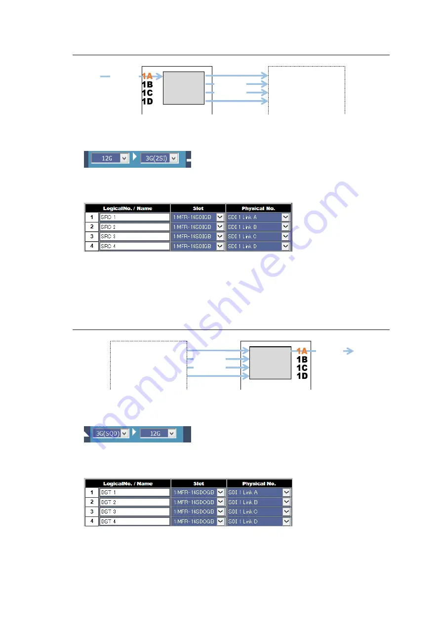 FOR-A MFR-16RUD Operation Manual Download Page 134