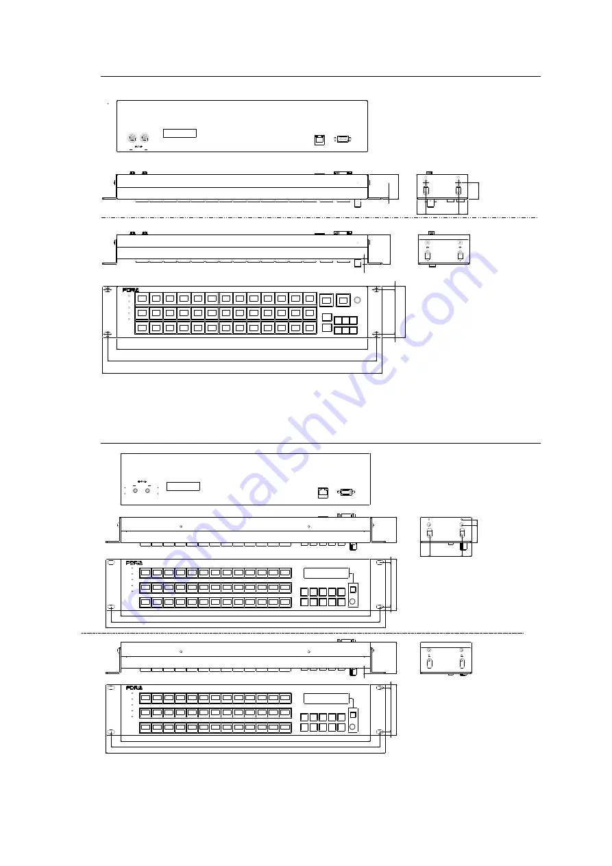 FOR-A MFR-16RUD Operation Manual Download Page 148