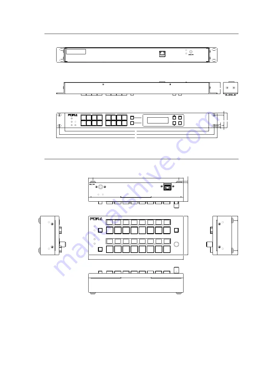 FOR-A MFR-16RUD Operation Manual Download Page 151