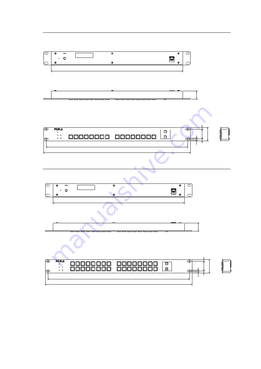 FOR-A MFR-16RUD Operation Manual Download Page 152