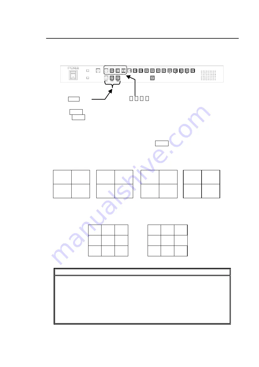 FOR-A MV-1600 Operation Manual Download Page 21