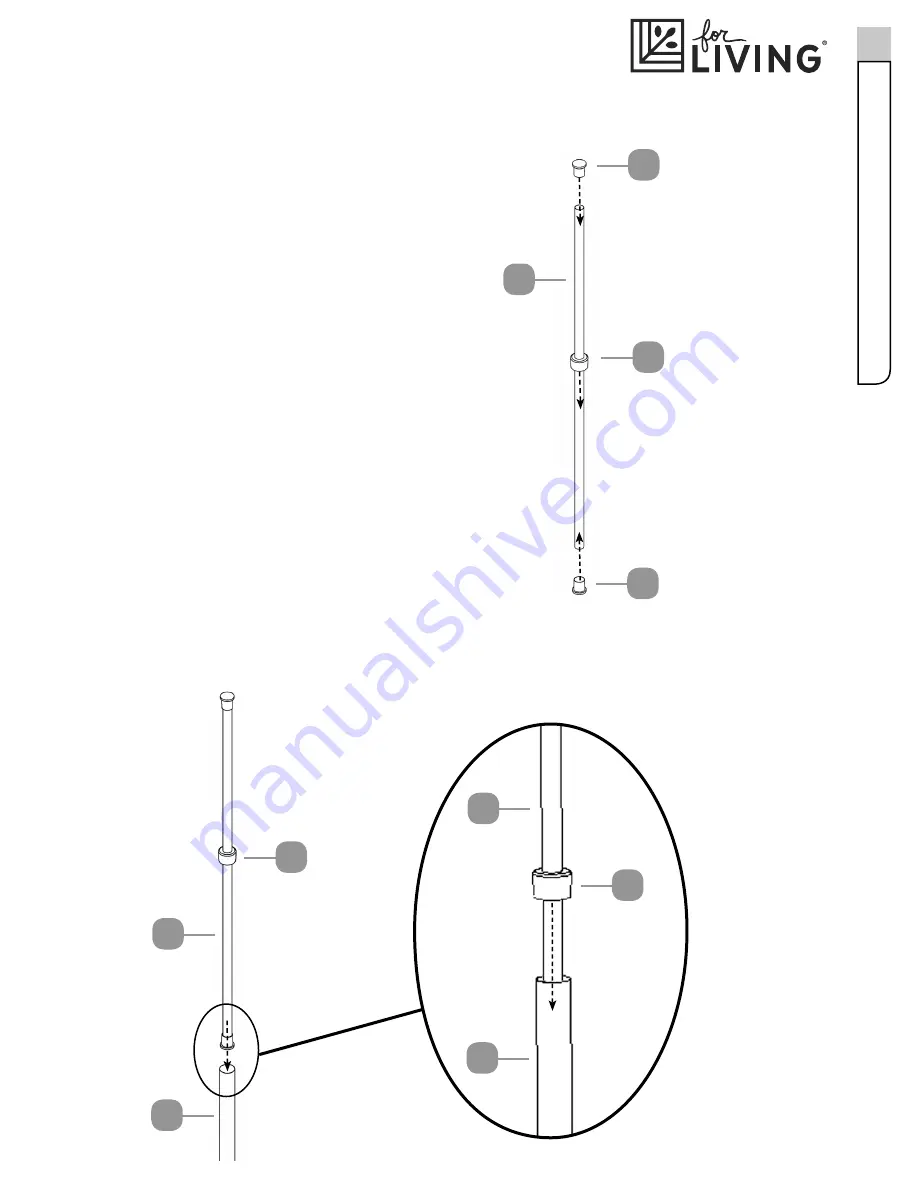 for Living 063-5799-0 Assembly Instructions Manual Download Page 7