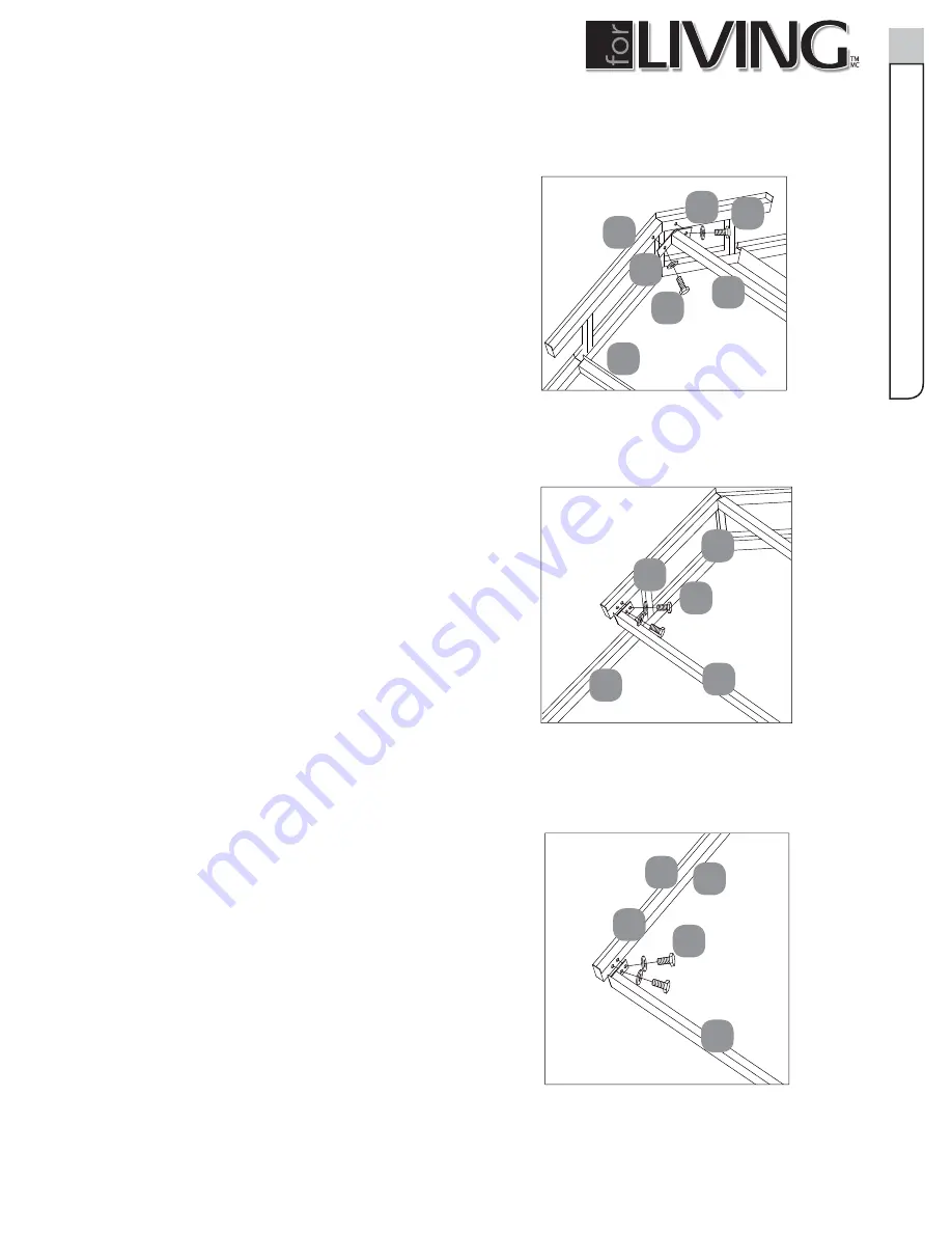 for Living 085-1244-2 Assembly Instructions Manual Download Page 7