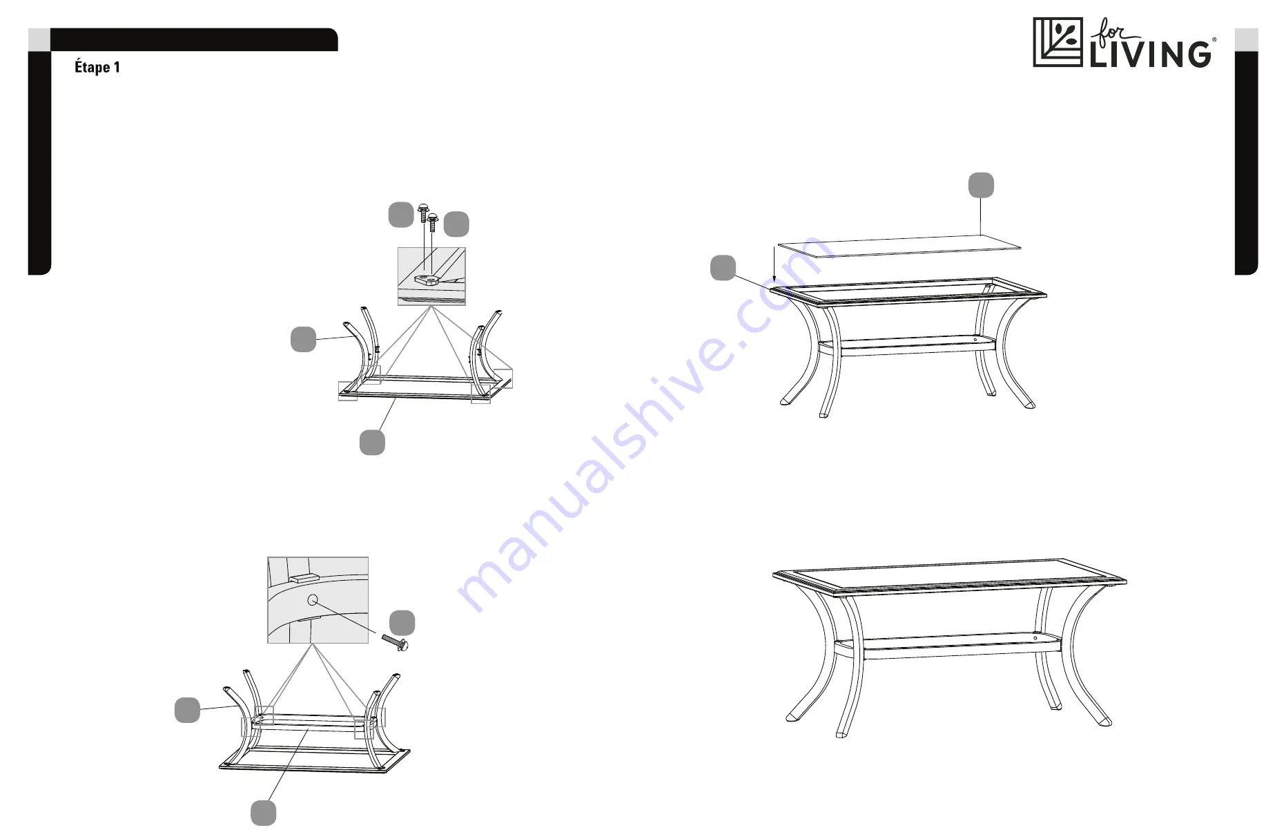 for Living Bluebay 088-1796-2 Assembly Instructions Manual Download Page 19