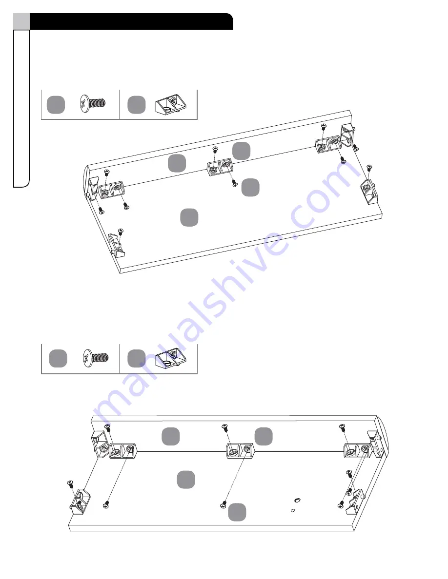 for Living Brenton SP5719 Assembly Instructions Manual Download Page 8