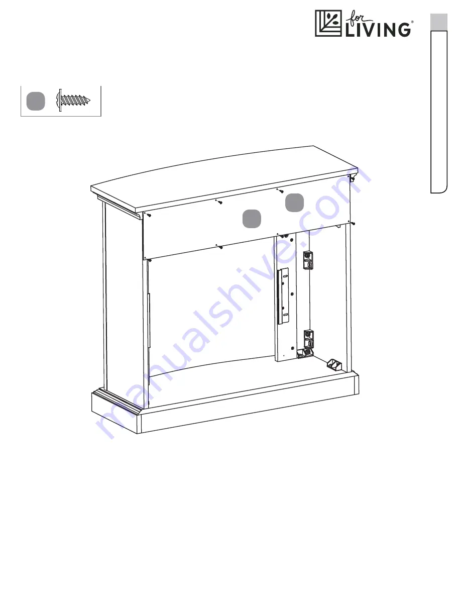 for Living Brenton SP5719 Assembly Instructions Manual Download Page 13