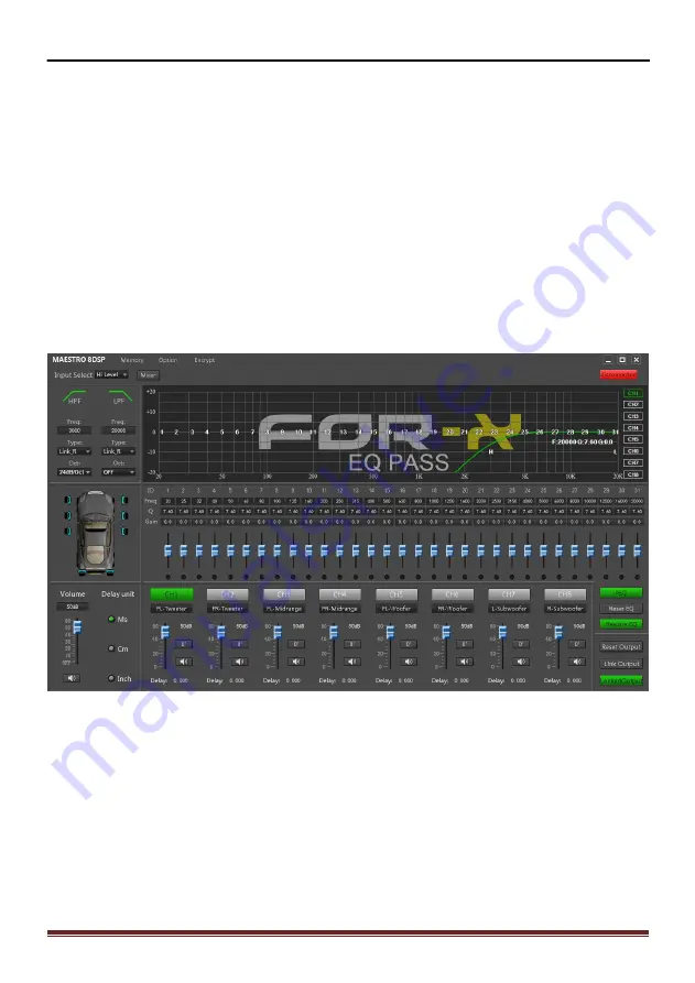 For-x MAESTRO-8DSP Скачать руководство пользователя страница 14