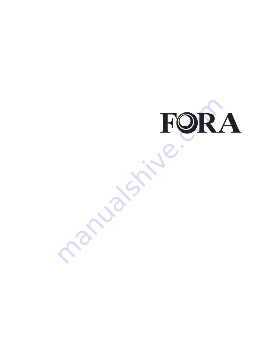 Fora GW9014 User Manual Download Page 1