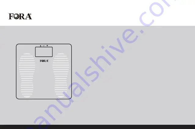 Fora W310b Owner'S Manual Download Page 1