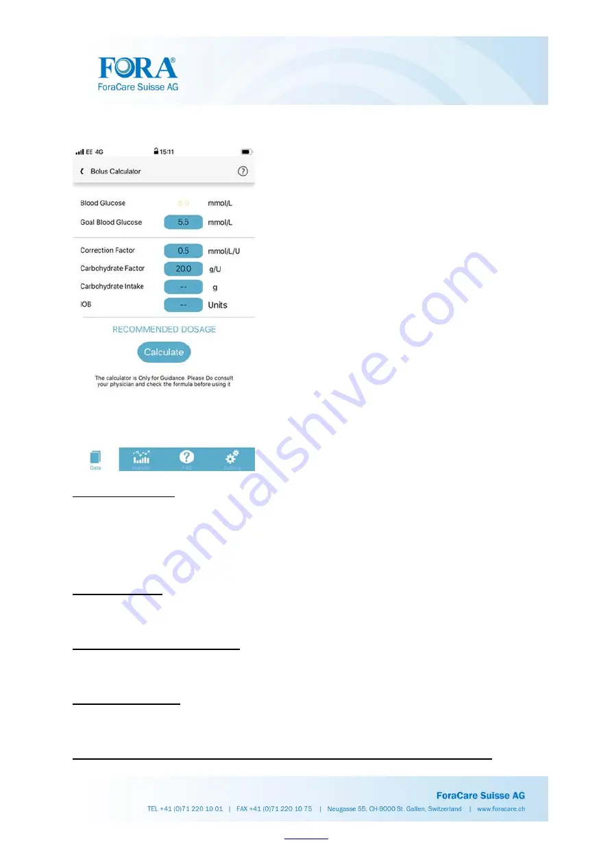 ForaCare 6 Connect Faq Download Page 32