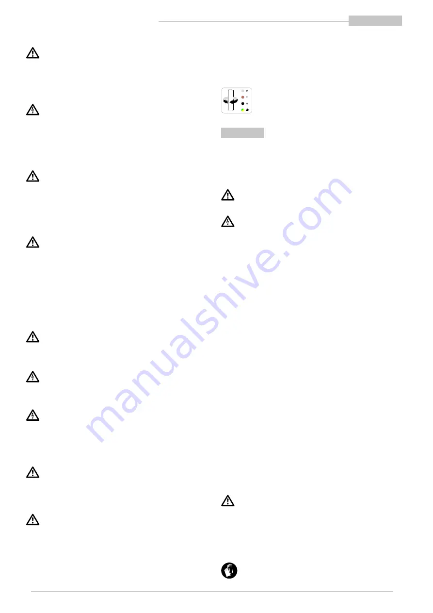 foras 5FES 50HZ Use And Installation Instruction Manual Download Page 3