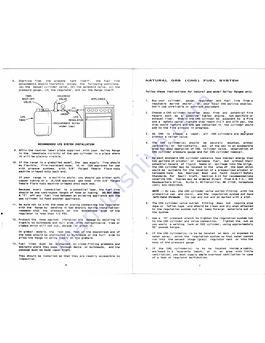 Force 10 Marine Gourmet Galley Manual Download Page 4