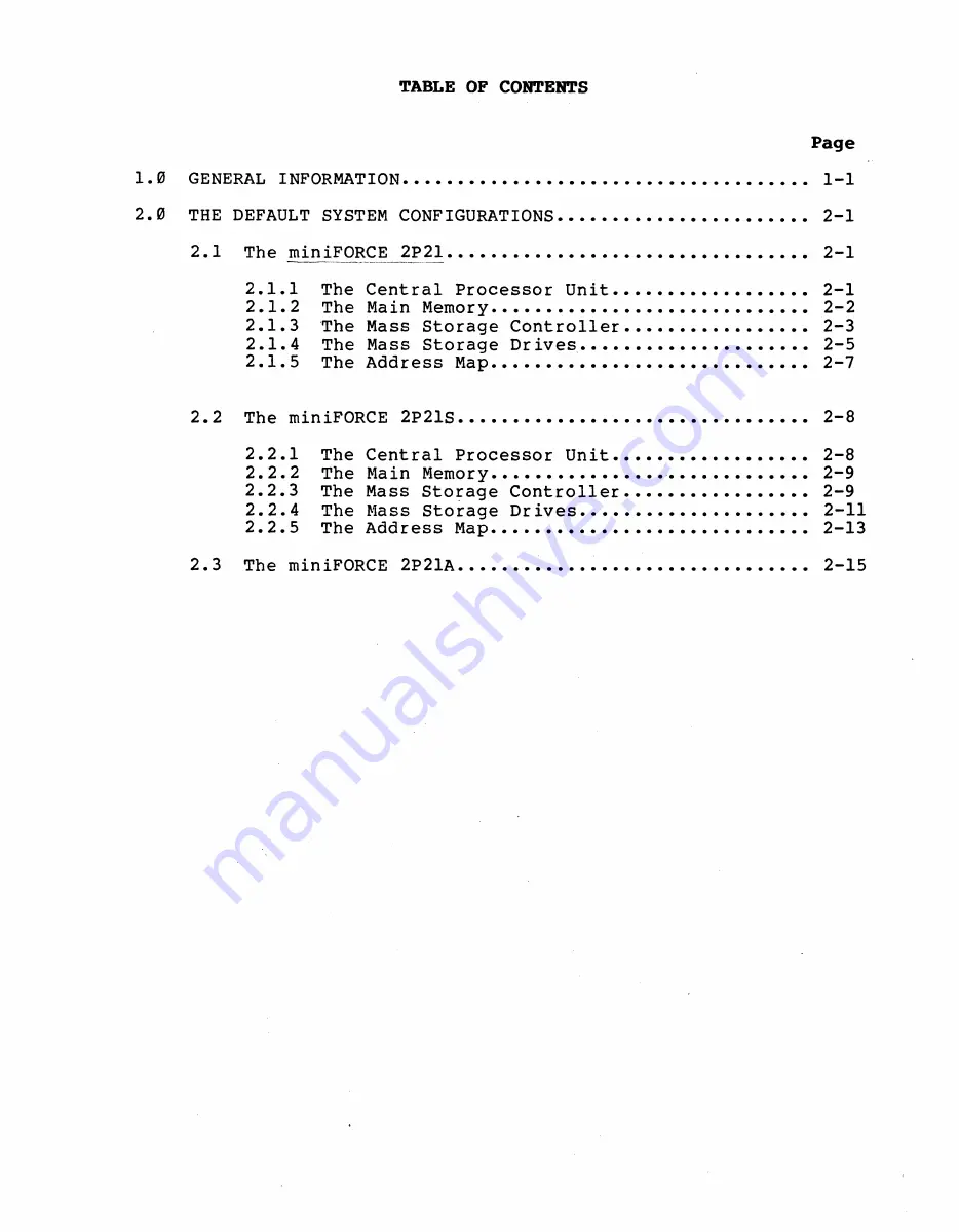 Force Computers miniFORCE 2P/32 Скачать руководство пользователя страница 36