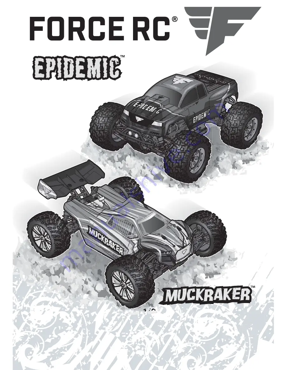 Force RC EPIDEMIC Скачать руководство пользователя страница 1