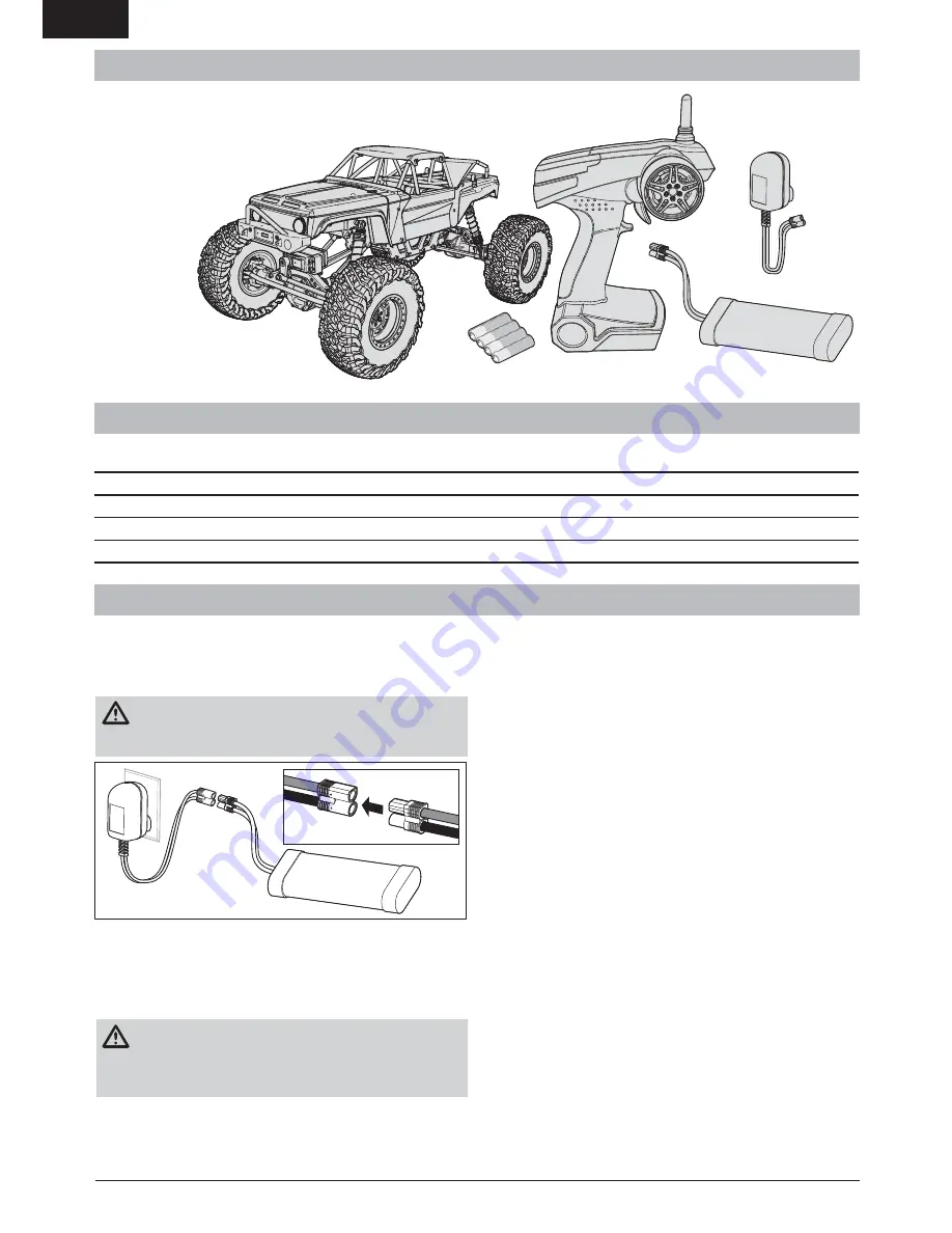 Force RC FCES03000 Instruction Manual Download Page 4