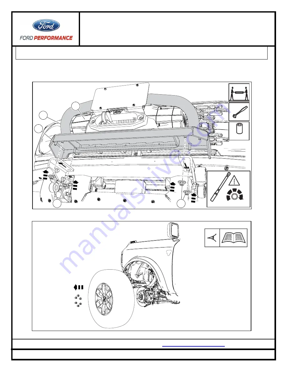 Ford Performance M-1821-B Manual Download Page 22