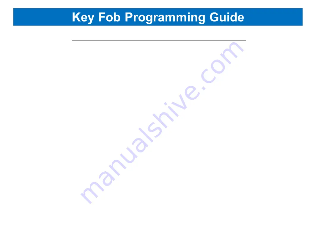 Ford 164-R8092 Programming Manual Download Page 14