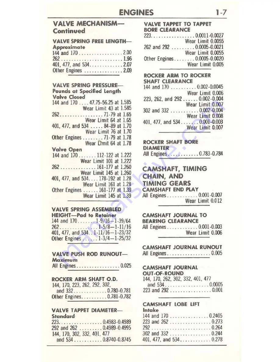 Ford 1963 Econoline Service Manual Download Page 9