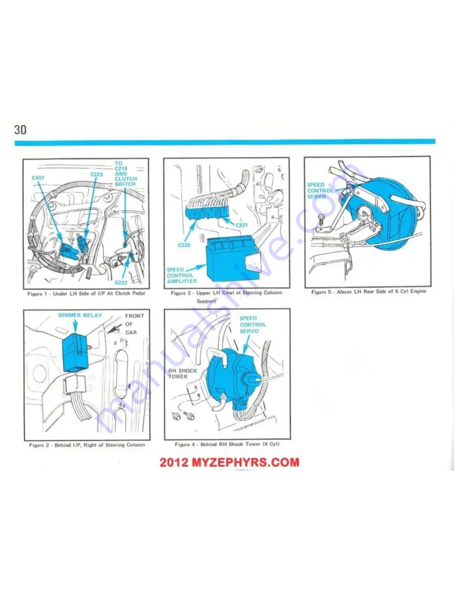 Ford 1983 Fairmont Futura Troubleshooting Manual Download Page 31