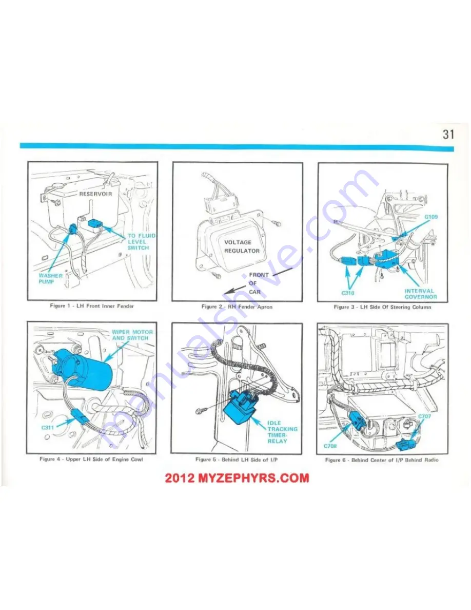 Ford 1983 Fairmont Futura Troubleshooting Manual Download Page 32