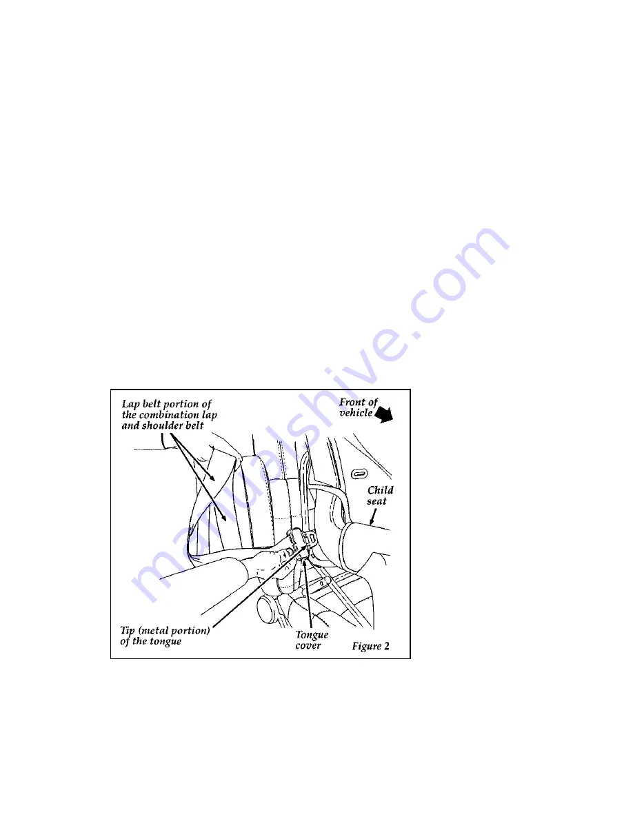 Ford 1996 Thunderbird Owner'S Manual Download Page 132