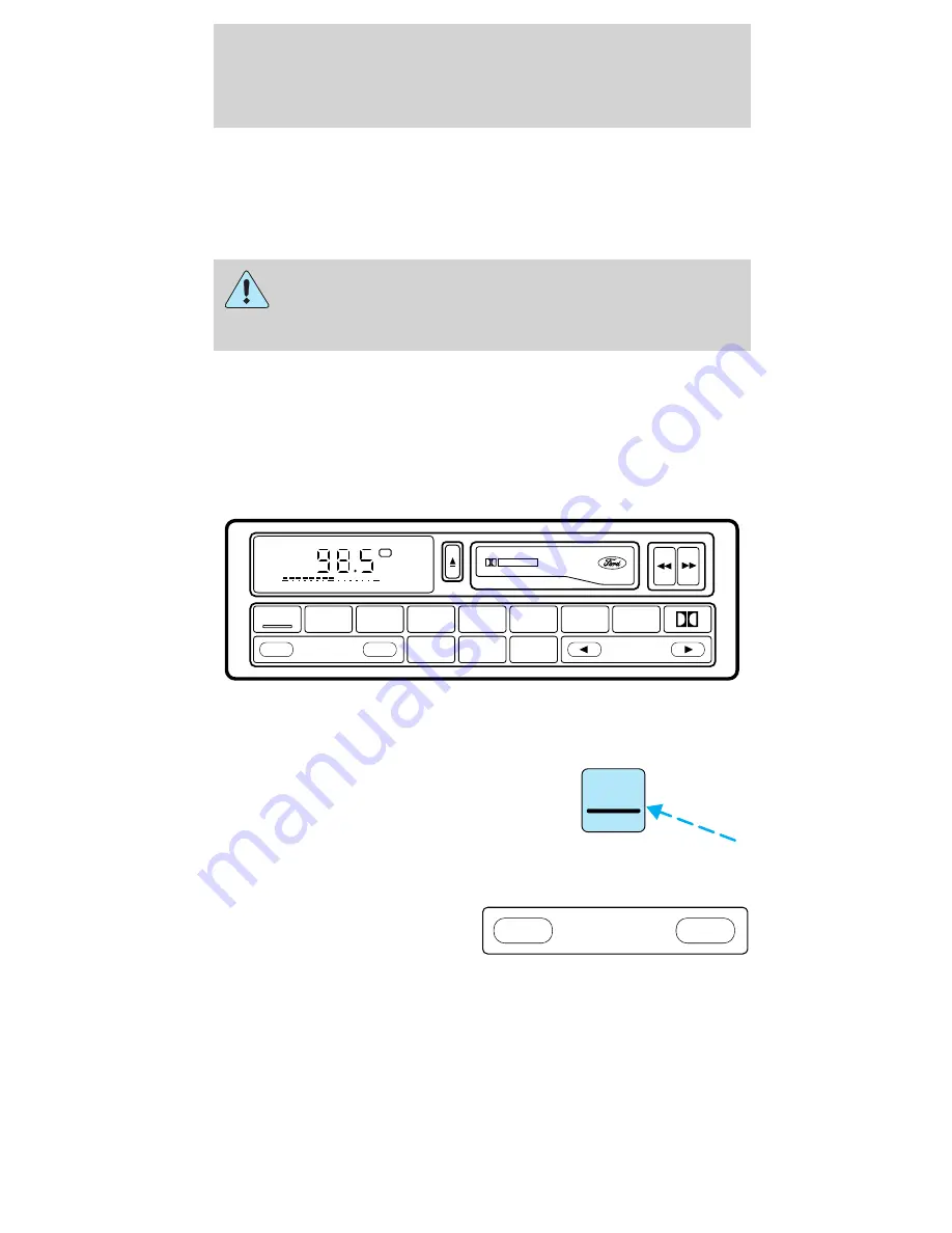 Ford 1998 Mustang GT Owner'S Manual Download Page 21