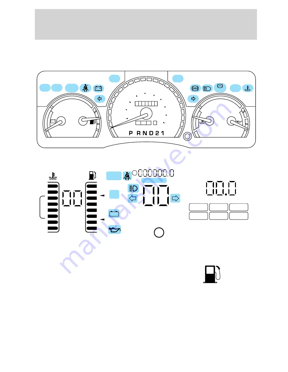 Ford 1999 Crown Victoria Owner'S Manual Download Page 6