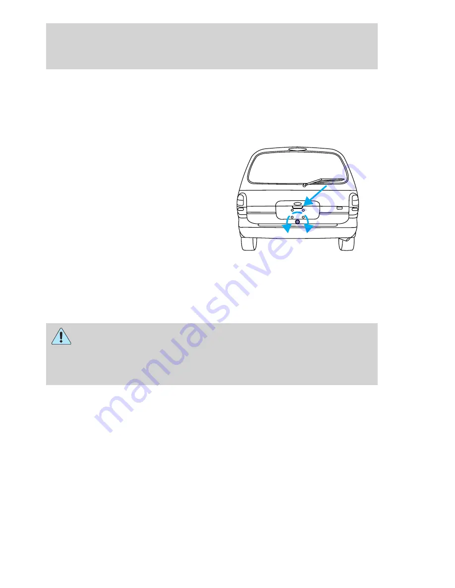 Ford 1999 Windstar Owner'S Manual Download Page 103