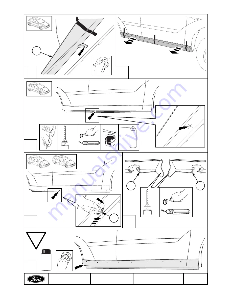 Ford 2000 Focus Installation Instructions Manual Download Page 13