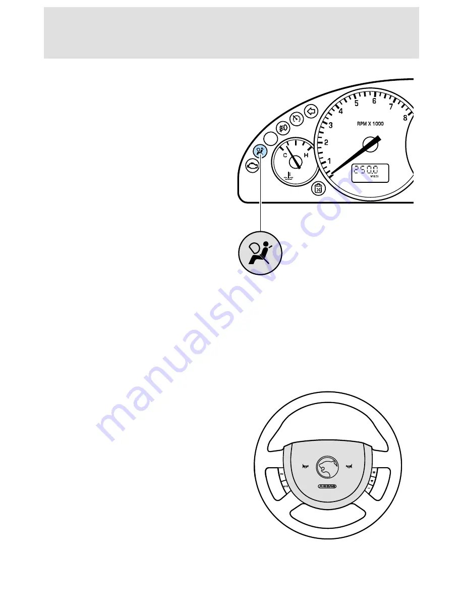 Ford 2001 Mercury Cougar Скачать руководство пользователя страница 138