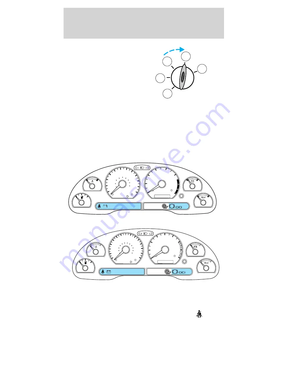 Ford 2001 Mustang Owner'S Manual Download Page 106