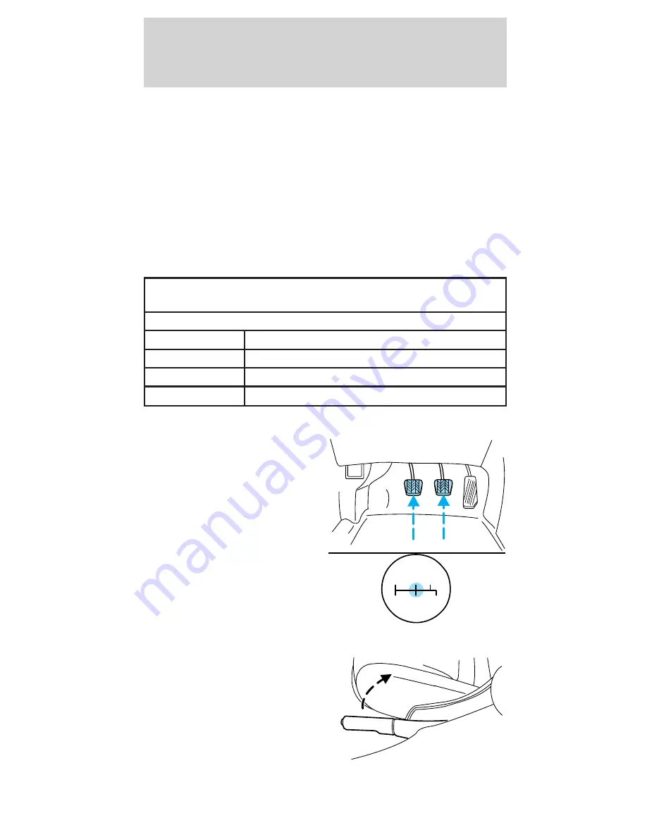 Ford 2001 Mustang Owner'S Manual Download Page 121