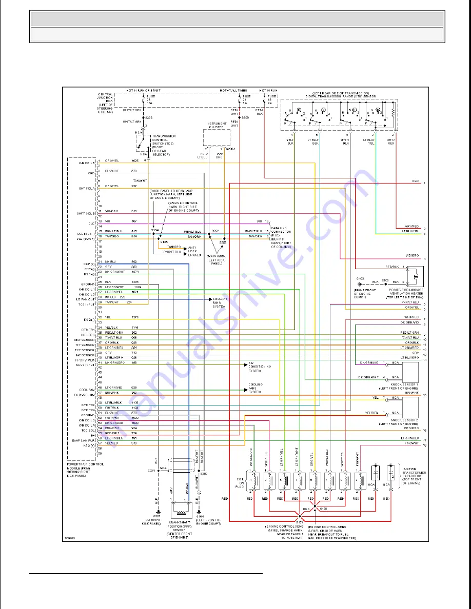 Ford 2003 Mustang Workshop Manual Download Page 4169