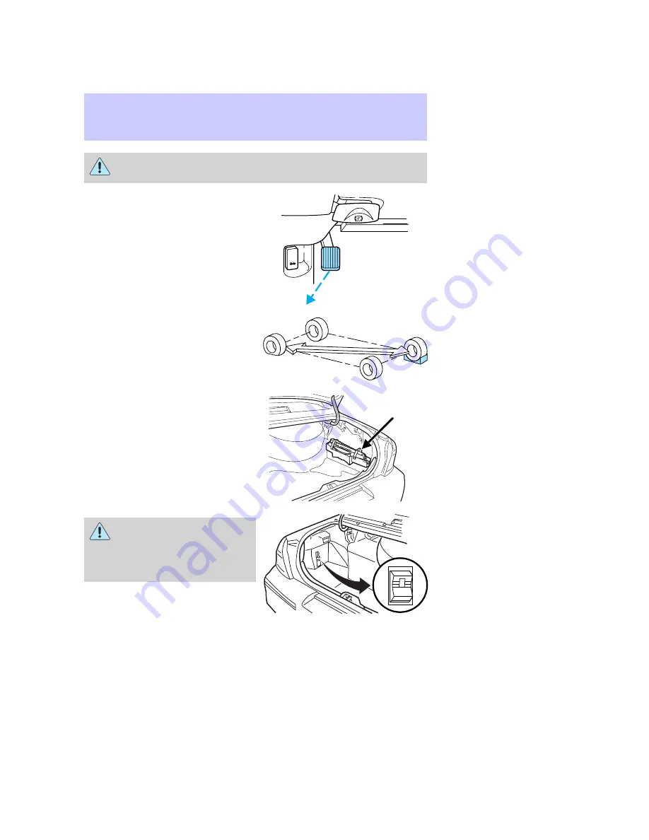 Ford 2003 Town Car Скачать руководство пользователя страница 196